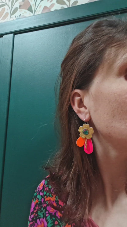 🌸 Les Boucles PÉPETTES — L’éclat vitaminé & le cœur de maman- Par Majulette